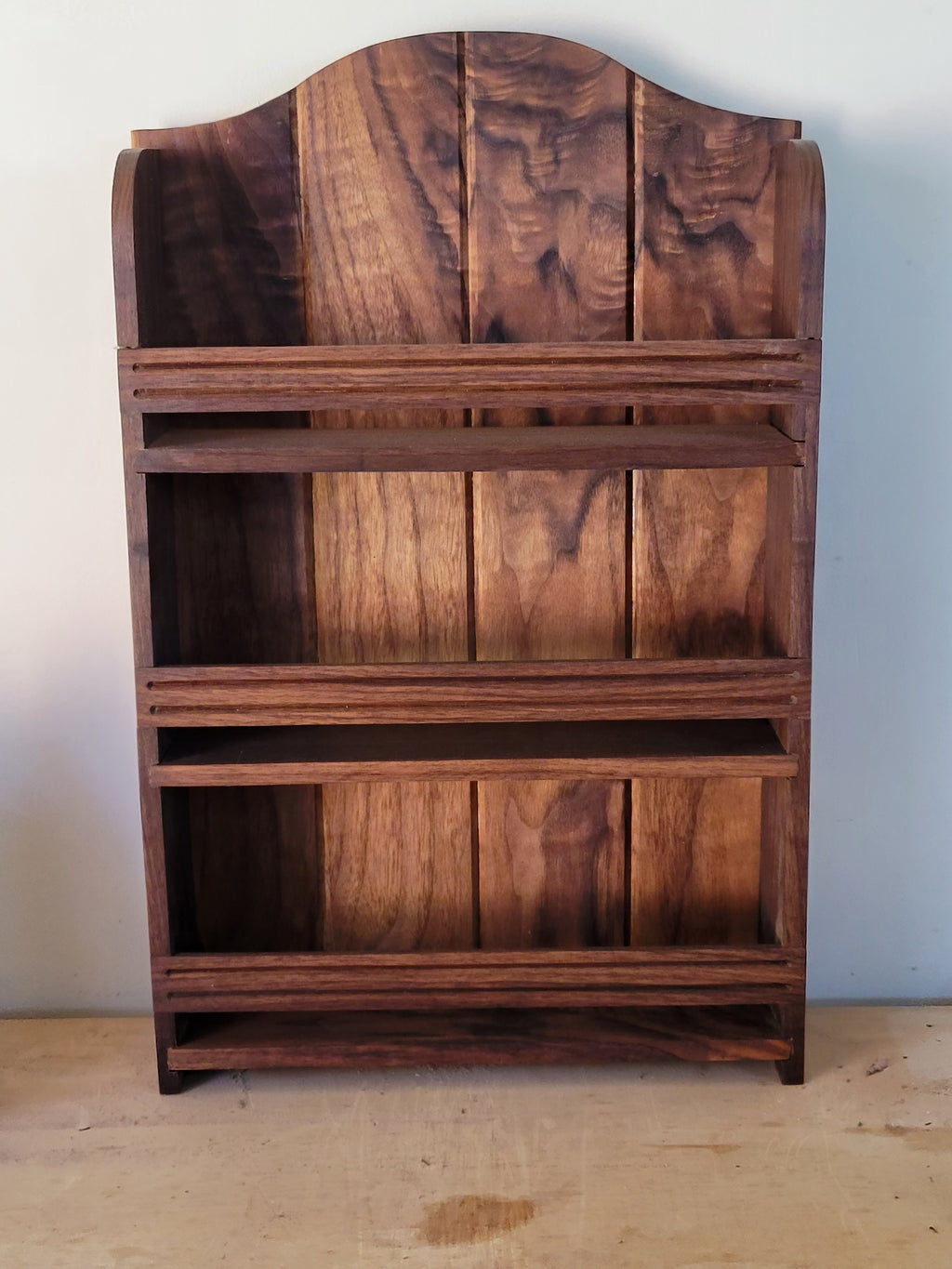 Hand Made Hardwood Spice Rack