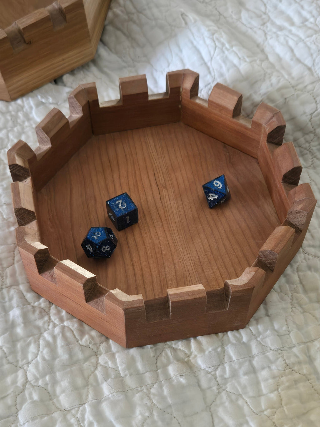 Dice rolling bowl