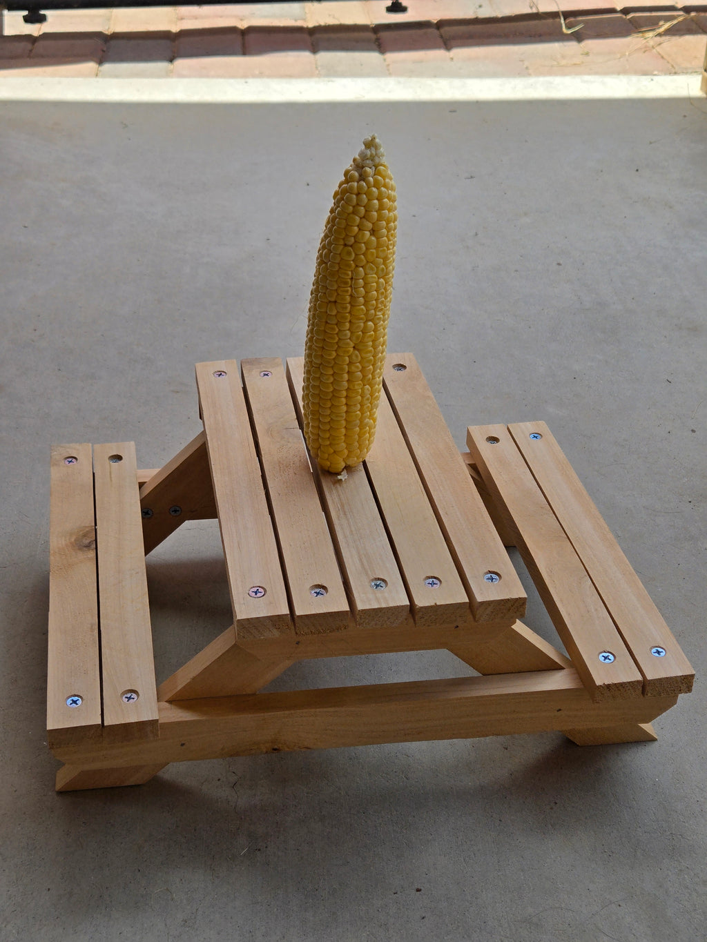 Squirrel Picnic Table - Feeder for small yard animals