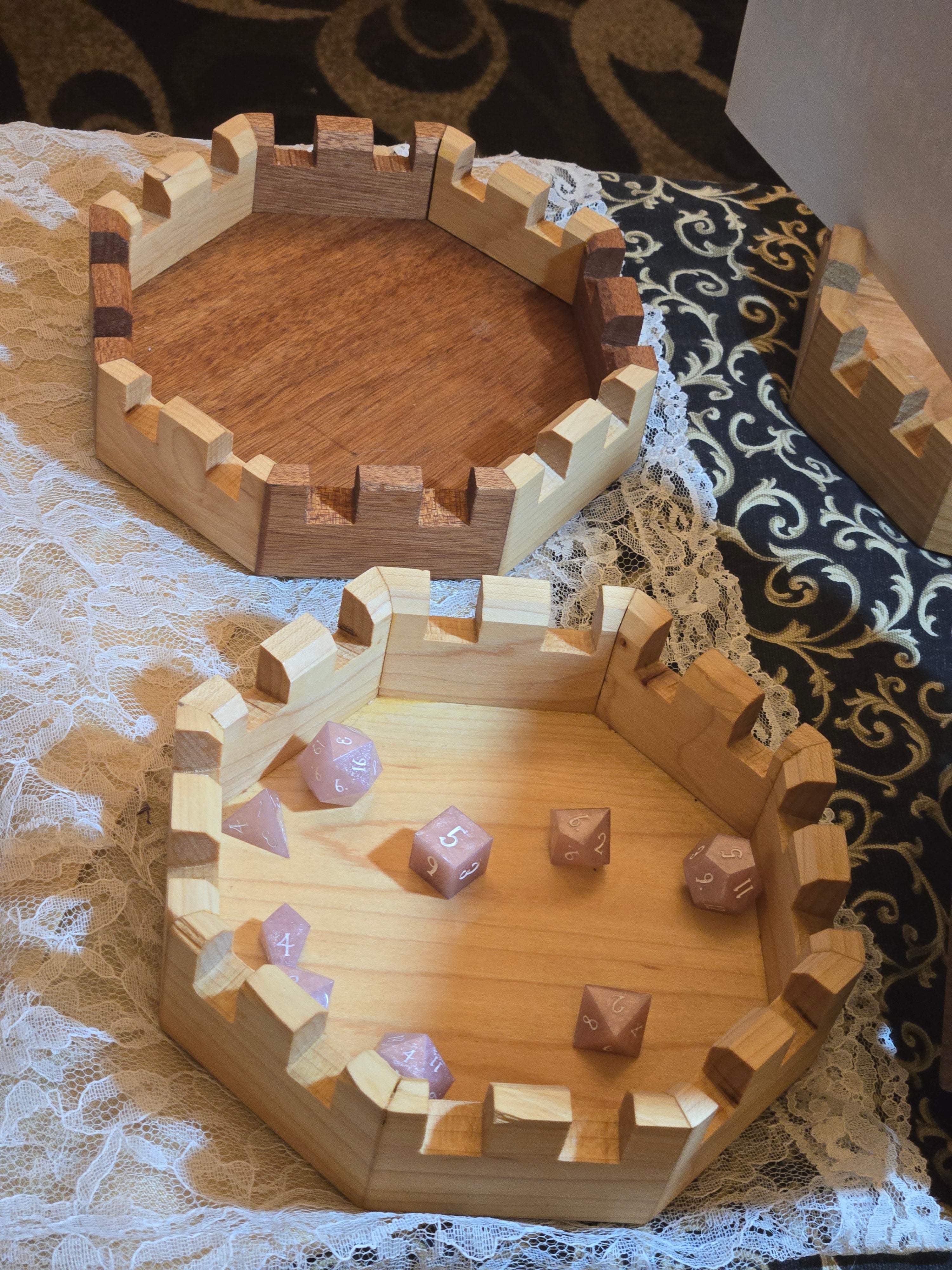 Dice rolling bowl