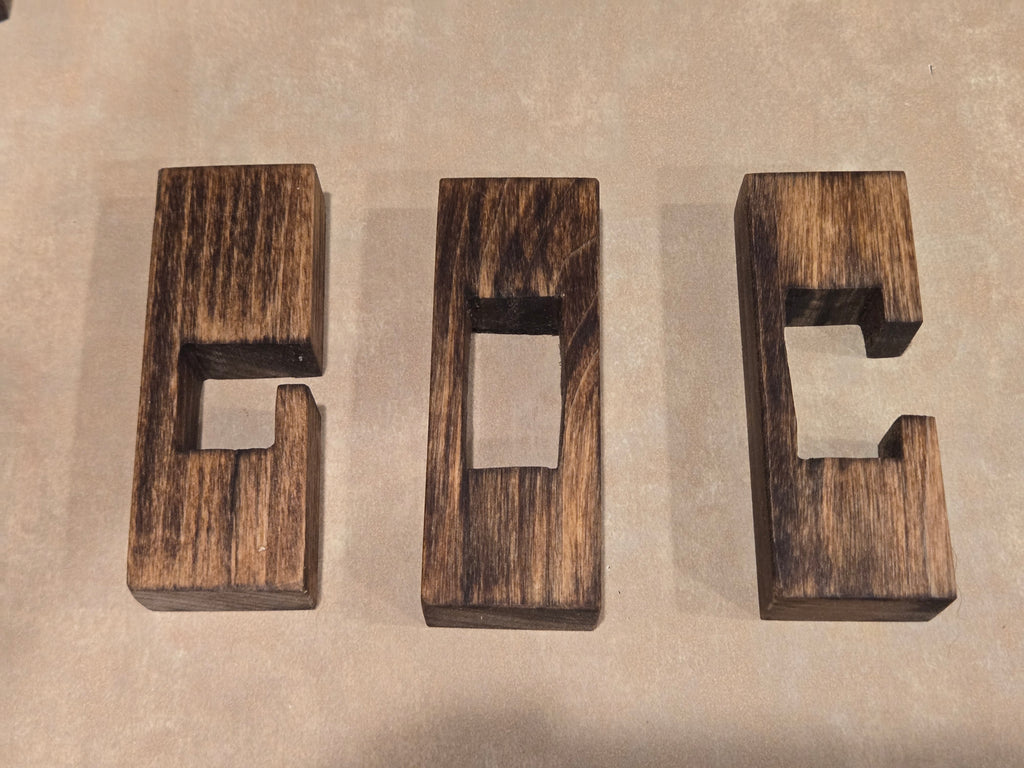 Wooden Knot - Three piece wooden puzzle