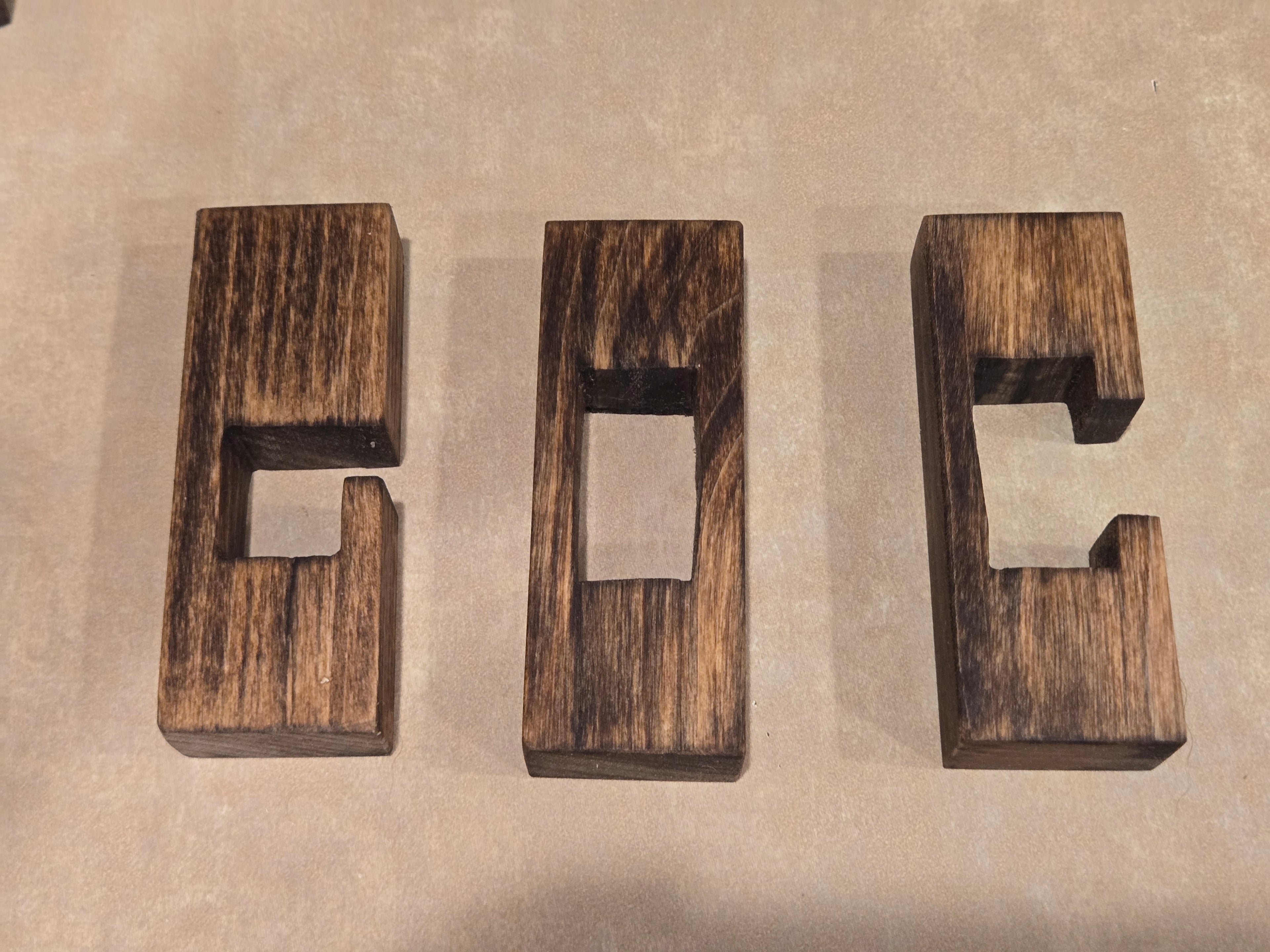 Wooden Knot - Three piece wooden puzzle