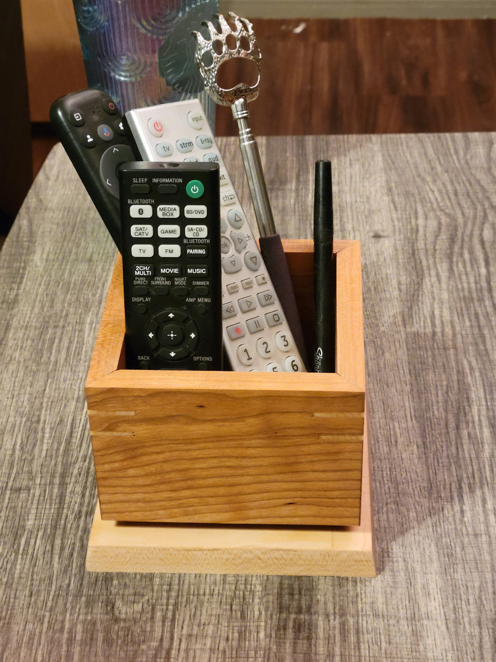 Wooden Box with Removable Lid - Customizable