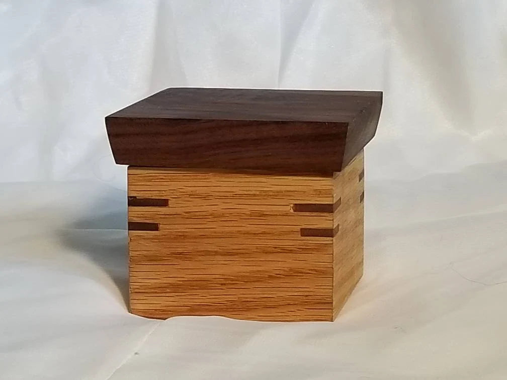 Small Wooden Box with Removable Lid - Customizable