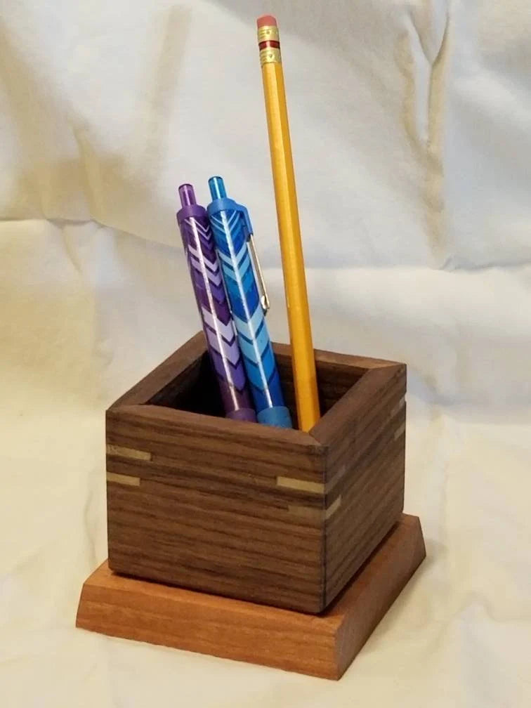 Small Wooden Box with Removable Lid - Customizable